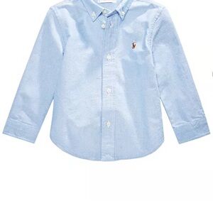 Ralph Lauren Light Blue Button-Down Shirt